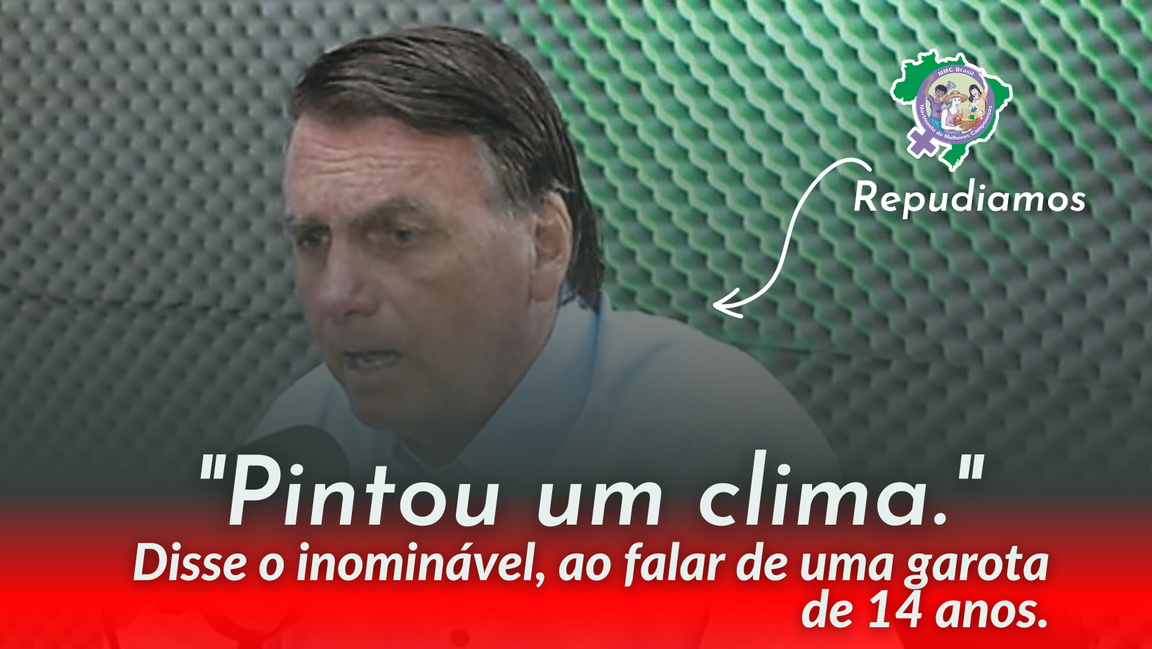 Opressão do Bolsonaro